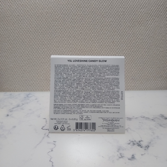 YVES SAINT LAURENT LOVESHINE CANDY GLOW CARD 1B, 44B, & 3B New - Picture 2 of 5